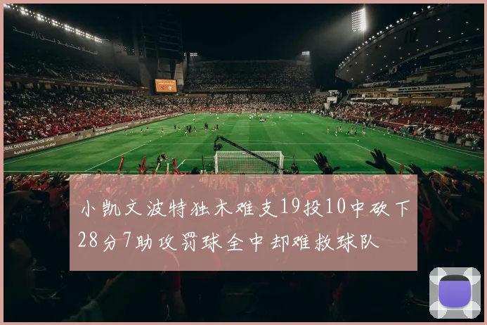 小凯文波特独木难支19投10中砍下28分7助攻罚球全中却难救球队